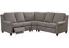 Magnificent Motion Small Reclining L-Sectional