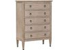 Charlotte 5-Drawer Chest (2511-0251) in a Washed Elm finish