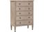 Charlotte 5-Drawer Chest (2511-0251) in a Washed Elm finish