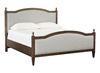 Charlotte Upholstered Bed (2611-K153) in a Tavern finish