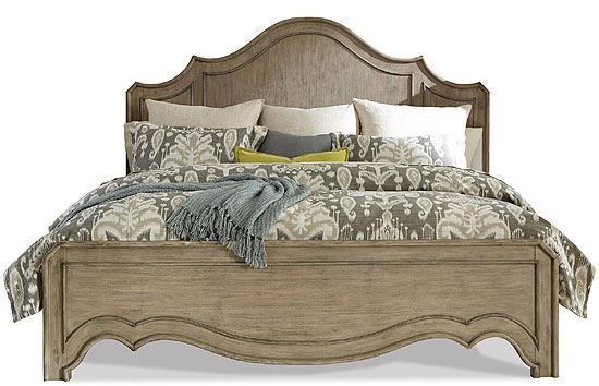 Corinne Carved Panel Bed (21570-21580) by Riverside furniture