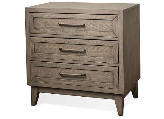 Vogue Three Drawer Nightstand - 46169 by Riverside furniture