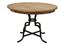 Picture of The Nook Oak - 44" Counter Height Round Table with Metal Base