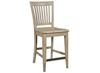 Picture of The Nook Oak - Counter Height Slat Back Chair 663-693