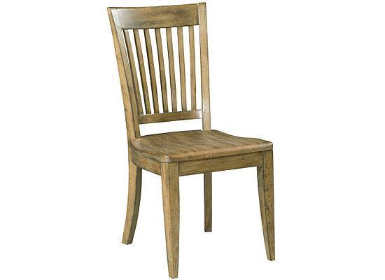 Picture of The Nook Oak - Wood Seat Side Chair 663-622