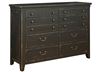 Kincaid Mill House collection Bexley Dresser 860-130 in an Anvil finish