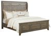 Kincaid Mill House - Powell Shelter Bed 860-304P in a Rustic Alder finish