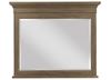 Kincaid Mill House collection - Reflections Mirror 860-040 in a Rustic Alder finish