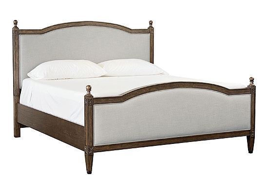 Charlotte Upholstered Queen Bed 2611-K153 from Bassett furniture