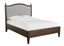 Charlotte Upholstered Queen Bed with Low Footboard 2611-K153L by Bassett furniture