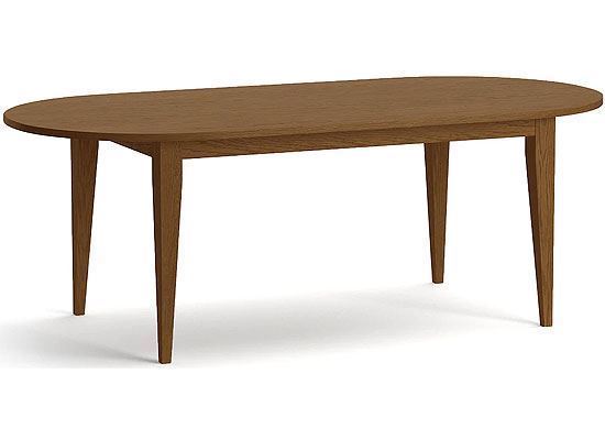 Bench*Made OWENS Oval Oak Dining Table 4121-8440C with a Summerfield finish