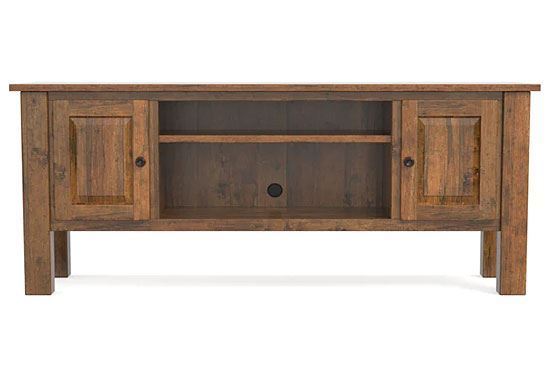 Homestead Maple 74" Medium Credenza 9015-1874 in a Sandstone finish