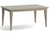 Benchmade Conroy Oak Rectangular Table 4121-6040C with a Storm Grey finish