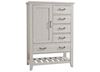 Passageways Door Chest 144-117 in an Oyster Grey finish  from Artisan and Post