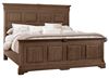 Heritage Mansion Bed in a Cobblestone Oak finish from Artisan & Post