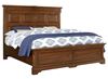 Heritage Mansion Bed with Storage Footboard in an Amish Cherry finish from Artisan & Post