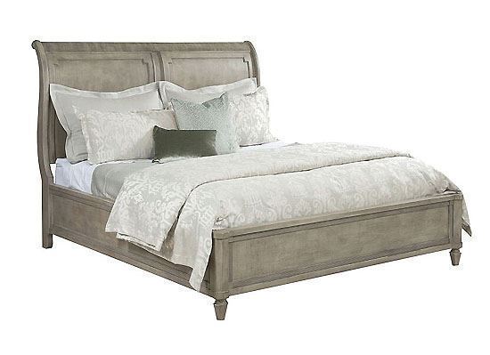 AMERICAN DREW SAVONA KING ANNA SLEIGH BED COMPLETE - 654-306R