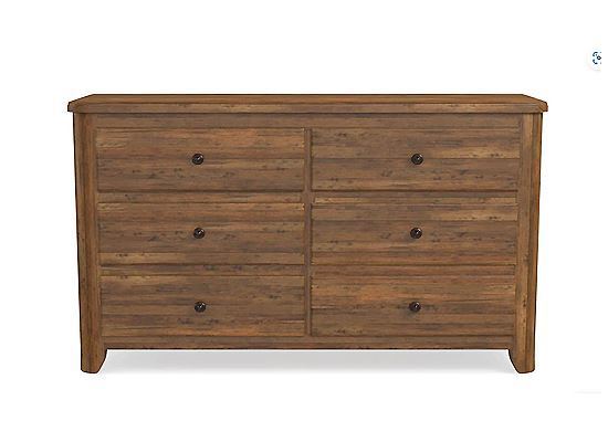 Bassett - Bassett - Bench Made - Heritage Maple 6 Drawer Dresser - 2015-0237