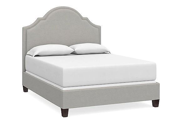 Bassett - Custom Uph Beds Barcelona Queen Bonnet Bed - 1998-K59F