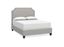 Bassett - Custom Uph Beds Florence Queen Clipped Corner Bed - 1996-K59F