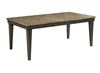 KINCAID RANKIN RECTANGULAR LEG TABLE ITEM # 706-744C from the PLANK ROAD COLLECTION