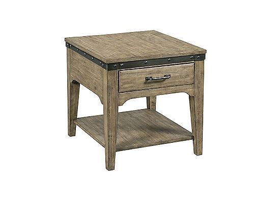 KINCAID ARTISANS RECTANGULAR DRAWER END TABLE ITEM # 706-915S from the PLANK ROAD COLLECTION