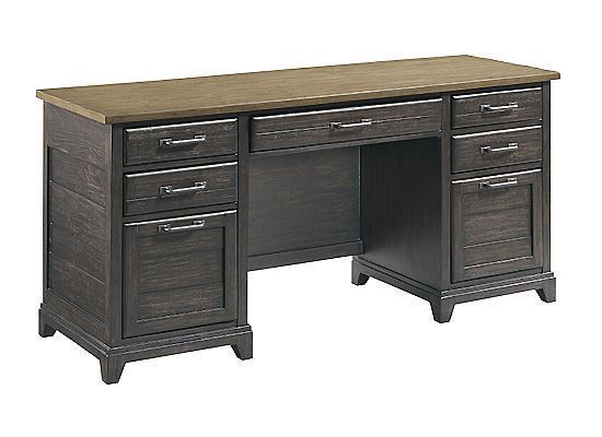 FARMSTEAD EXECUTIVE CREDENZA PLANK ROAD COLLECTION ITEM # 706-942C BY KINCAID