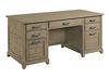 KINCAID FARMSTEAD EXECUTIVE DESK PLANK ROAD COLLECTION ITEM # 706-941S