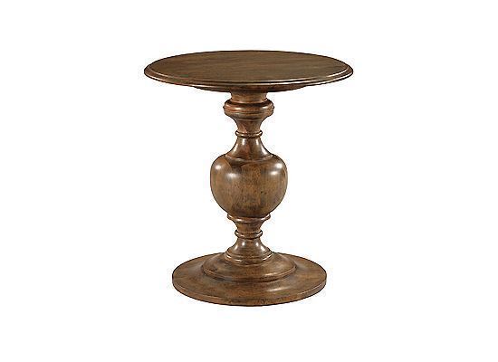 KINCAID BARDEN ROUND END TABLE # 024-916