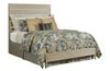 Picture of INCLINE OAK KING BED HIGH FOOTBOARD - COMPLETE SYMMETRY COLLECTION ITEM # 939-311P