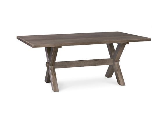 Bassett - Benchmade - Crossbuck Dining Table - 4021-7242X