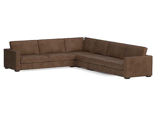 Bassett - Benchmade - Weldon Leather Sectional - 3129-LLSECTL