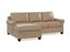 Bassett - Carolina Leather Panel Arm Sectional - 3887-LCSECTLS